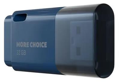 флэш-накопитель MORE CHOICE (4610196401107) MF32 USB 32GB 2.0 Dark Blue