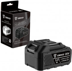 Аккумулятор DEKO R-UNV5.0 CORE, Li-ion, 20В, 5.0А*ч 083-1016