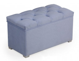 Пуф БИТЕЛ ПУФИК МИШЕЛЬ 750 (велюр голубой)