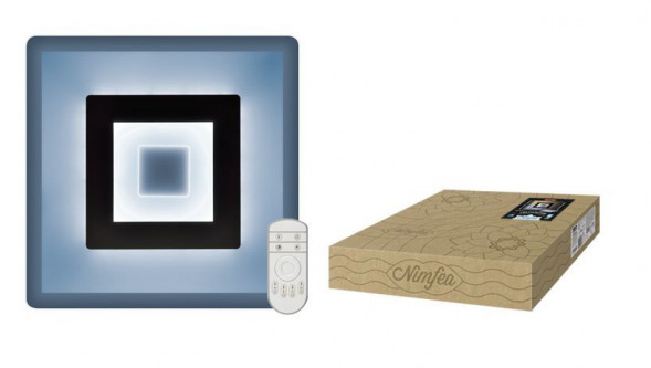 Светильник настенно-потолочный FAMETTO (UL-00003927) DLC-N501 38W GLASS/CLEAR Светильник светодиодный потолочный, серия "Nimfea"