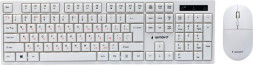 Клавиатура+мышь GEMBIRD (22447) KBS-6000-Wб, белый