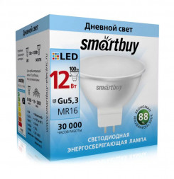 Лампочка SMARTBUY (SBL-GU5_3-12-40K) 12W/4000K/GU5.3