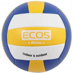 Мяч волейбольный ECOS Мяч волейбольный VB103 (№5, 3-цвет., машин.сшивка, ПВХ) 998192