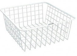 Корзина VIOLET Корзина декоративная металлическая 285х220х125 (белая) 720206
