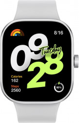 Умные часы REDMI Watch 4 Silver Gray BHR7848GL