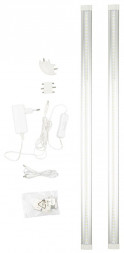 ЭЛЕКТРИКА UNIEL ULM-F45-2x6W/4500K IP20 SILVER