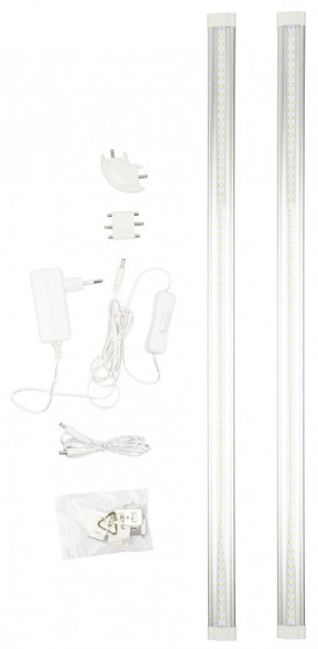 ЭЛЕКТРИКА UNIEL ULM-F45-2x6W/4500K IP20 SILVER