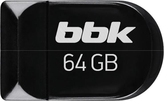 USB флеш накопитель BBK 064G-TG118 черный, 64Гб, USB2.0, TG серия