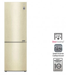 Холодильник LG GA-B509CECL 419л. бежевый