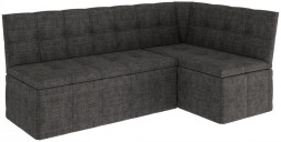 Скамья угловая со спальным местом BONMEBEL Скамья угловая со спальным местом Квадро тип 1 исп. 2 ткань серая (3 пак.)