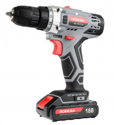 Дрель-шуруповерт ПОБЕДА 180201636 ДА-18/2 Ли кейс