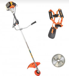 Триммер Бензиновый ХОПЕР 033 (диск 40 зуб., ремень на 2 плеча, трим. головка)