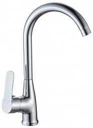 Смеситель GOTA ROCIO G043310-GOTA Merida Смеситель д/кухни шар. с высоким изливом, креп.гайка d35