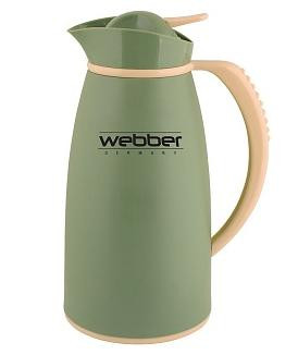 Термос WEBBER 31004/13S серо-зеленый 1,0л