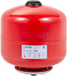 Гидроаккумулятор BELAMOS Расширительный бак (гидроаккумулятор) 12RW красный, подвесной BELAMOS Расширительный бак (гидроаккумулятор) 12RW красный, подвесной