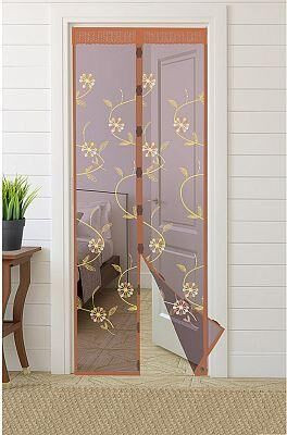 сад РЫЖИЙ КОТ с вышивкой на магнитах 100*210 см Капутомоскито (103715) РЫЖИЙ КОТ с вышивкой на магнитах 100*210 см Капутомоскито (103715)