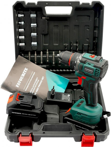 Аккумуляторный шуруповёрт FAVOURITE DC NB21 PROMO SET FAVOURITE DC NB21 PROMO SET