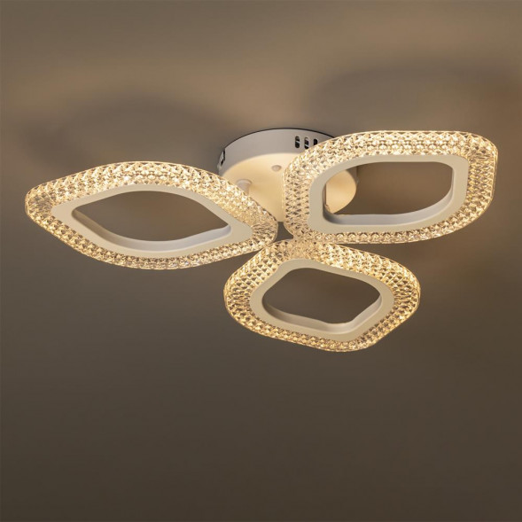 Люстра RITTER (52174 1) TERAMO, 460х460х75мм белый