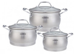 Набор кастрюль ALBERG AL-2013