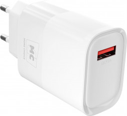СЗУ MORE CHOICE (4620202553423) NC09m СЗУ 1USB 3.0A QC3.0 15W , белый