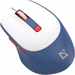 Мышь DEFENDER (52249) Belsa MB-249 белый/синий