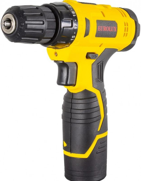 Дрель EUROLUX Дрель-шуруповерт ДА-12/1Li