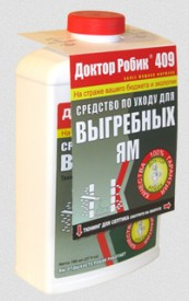 Средство для септиков ДОКТОР РОБИК По уходу за выгребной ямой 409