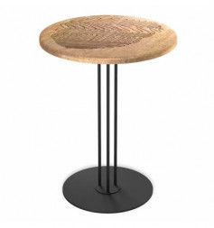 Столик журнальный SHEFFILTON SHT-CT44-1/H43 МДФ/металл тирион/черный муар (243102)