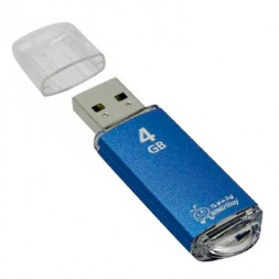 USB флеш SMARTBUY (SB4GBVC-B) 4GB V-CUT BLUE