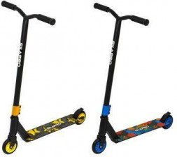 Самокат 2х-колесный SILAPRO Самокат 2х-колесный, 45х65х84см, колеса D10см TPE+PU, ABEC -7, до 90 кг, алюминий 6061 (131-093)