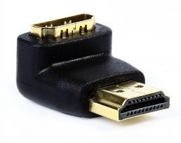 Кабель, переходник SMARTBUY A111 адаптер HDMI M-F угловой разъем
