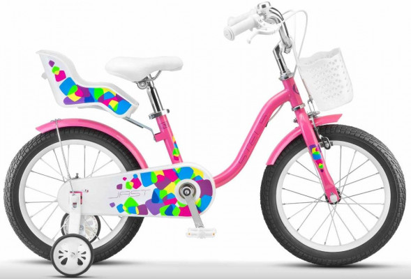 Велосипед STELS Jast KB 16" Z010 (м)*X0000001410*EP-00006187 9.3" Розовый 2024