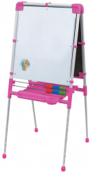 Доска знаний-мольберт NIKA Доска знаний-мольберт 1 (ДЗМ1/Р розовый)