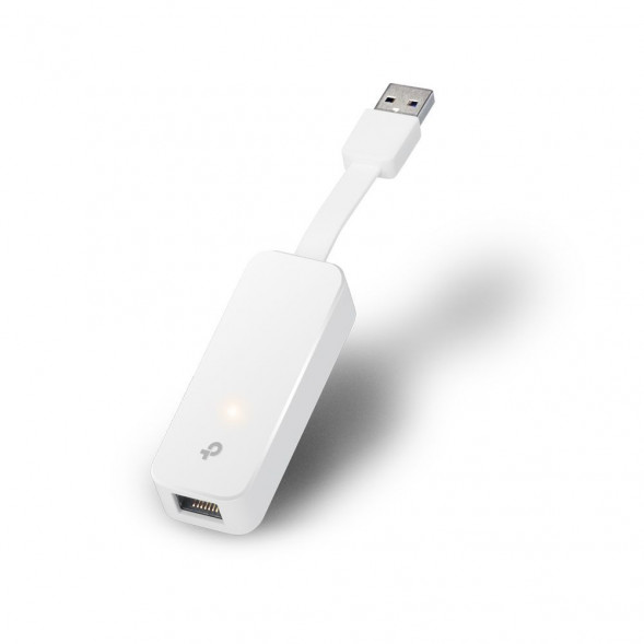 Сетевой адаптер TP-LINK UE300, белый