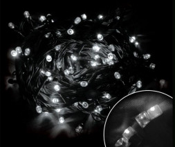 Электрогирлянды ВОЛШЕБНАЯ СТРАНА Электрогирлянда светодиодная LED100-5-W 100 LED 101522