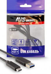 Кабель AVS TC-311 Type C (1м USB 3.0)
