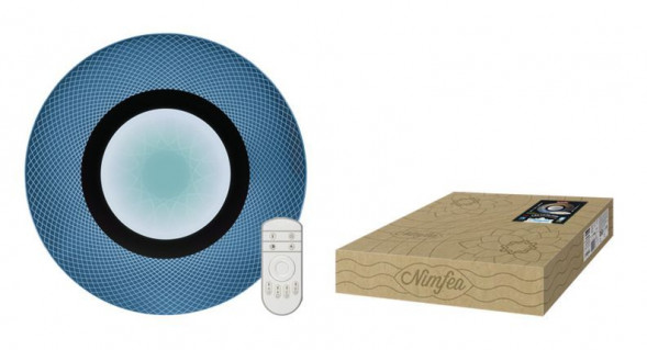 Светильник настенно-потолочный FAMETTO (UL-00003928) DLC-N502 34W ACRYL/CLEAR Светильник светодиодный потолочный, серия "Nimfea"