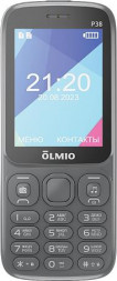 Телефон мобильный OLMIO P38 Gray