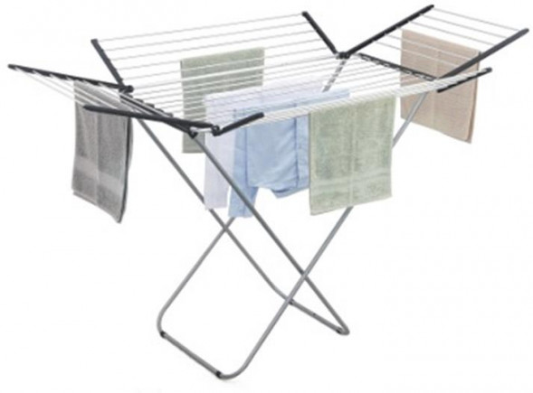 Сушилка для белья РЫЖИЙ КОТ Сушилка для белья напольная CD-10, 176*94*107 см (алюминий) (109610)