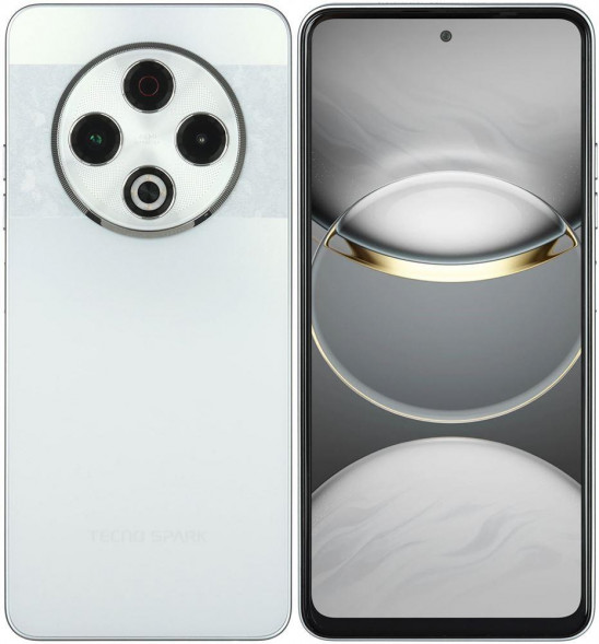 Смартфон TECNO Spark 30 8/128Gb White (TCN-KL6.8.128.WH)
