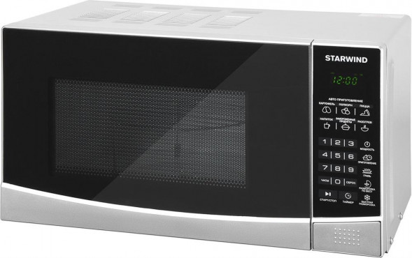STARWIND Микроволновая печь SMW3120, 700Вт, 20л, серебристый /черный