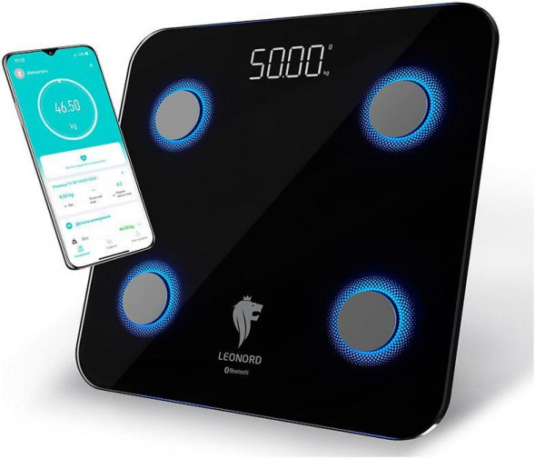 Весы напольные LEONORD LE-1273 Bluetooth (109929)