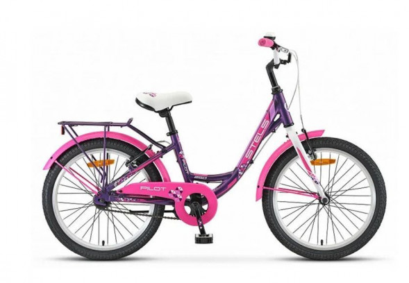 Велосипед STELS Pilot-250 Lady 20&quot; V020 LU095664 LU088407 12&quot; Пурпурный 2021