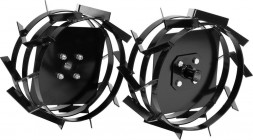 Грунтозацепы DENZEL Грунтозацепы 425/200 мм, посадка круг 30 мм, комплект 2 шт 59916