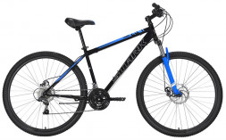 Велосипед STARK Tank 29.1 D Steel черный/голубой 18&quot; HQ-0005090