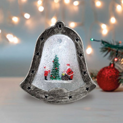 Фигуры интерьерные NEON-NIGHT (501-068) Декоративный светильник &quot;Колокольчик&quot; с эф снегопада