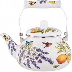 Чайник AGNESS 934-381 PROVENCE эмал. 2,5л