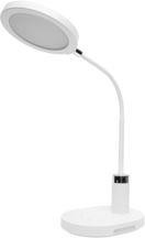 Лампа настольная ULTRAFLASH (15719) UF-803 C01 белый (Led св-к настольный,круг, 12Вт, 3 ур. яркости.CCT)