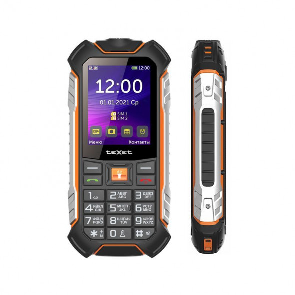 Телефон мобильный TEXET TM-530R Черный
