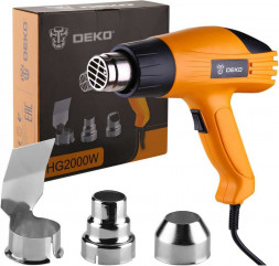 Строительный фен DEKO HG2000W 063-4166